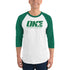 1STAR Emerald 3/4 Sleeve Raglan T-Shirt
